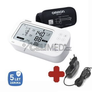 Tonometr OMRON M6 COMFORT AFib + síťový zdroj